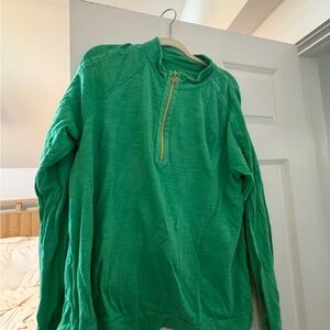 Lilly Pulitzer Green Zip Up Top
